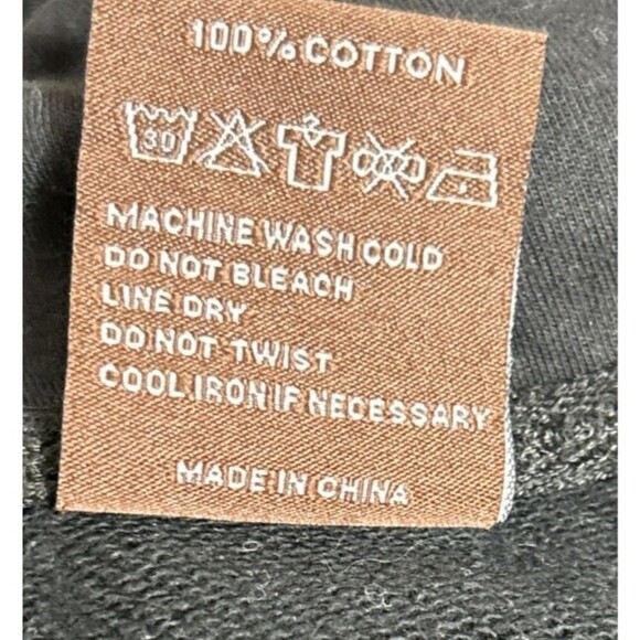 Yema Hoodie Sweatshirt Giraffe Black Color Graphic Design Cotton Size S - Picture 7 of 7